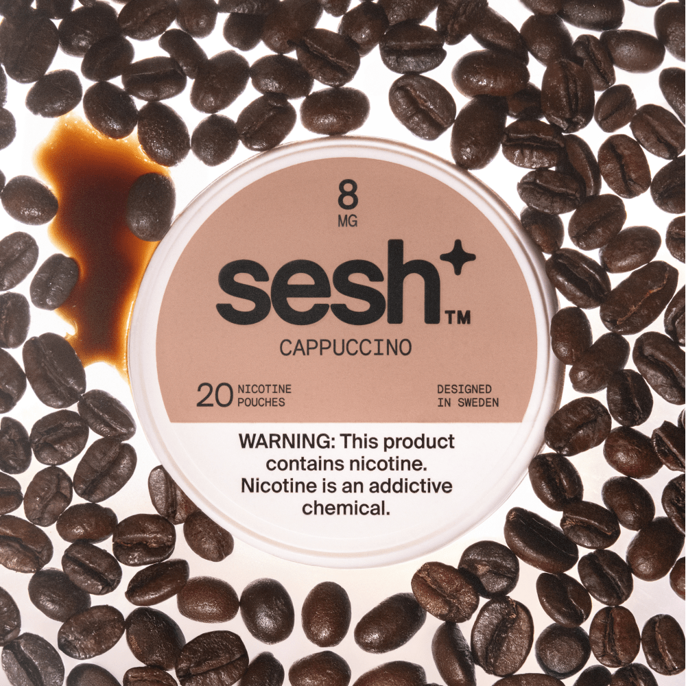 Sesh+ Cappuccino Nicotine Pouch