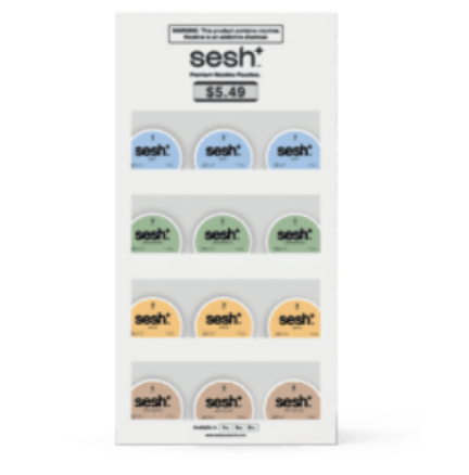 Sesh+ 12-facing display
