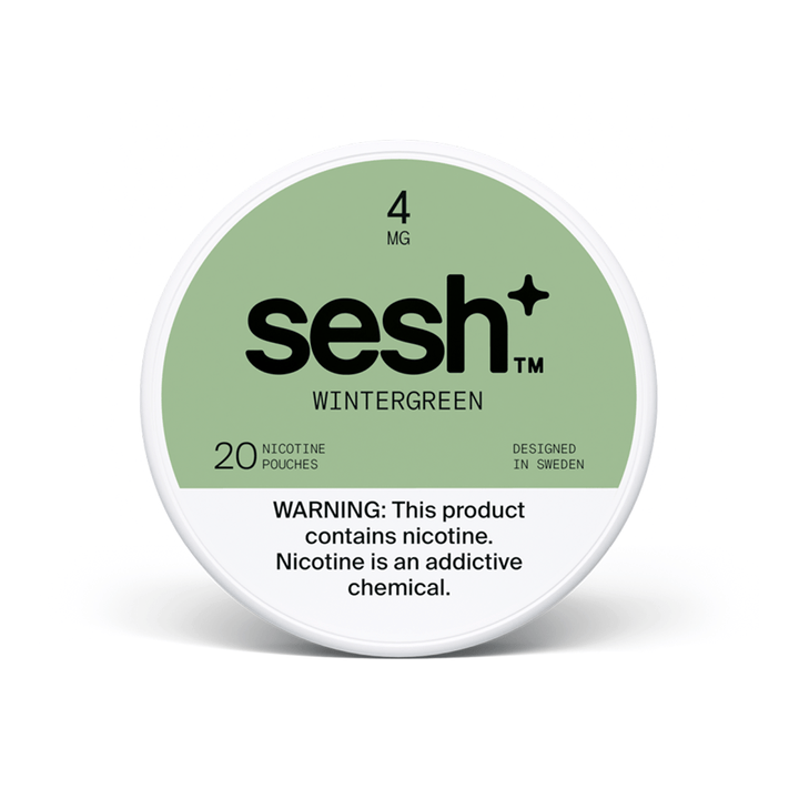 Sesh+ Wintergreen Nicotine Pouches