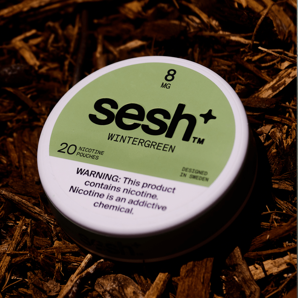 Sesh+ Wintergreen Nicotine Pouches