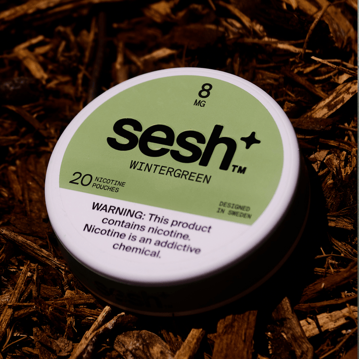 Sesh+ Wintergreen Nicotine Pouches