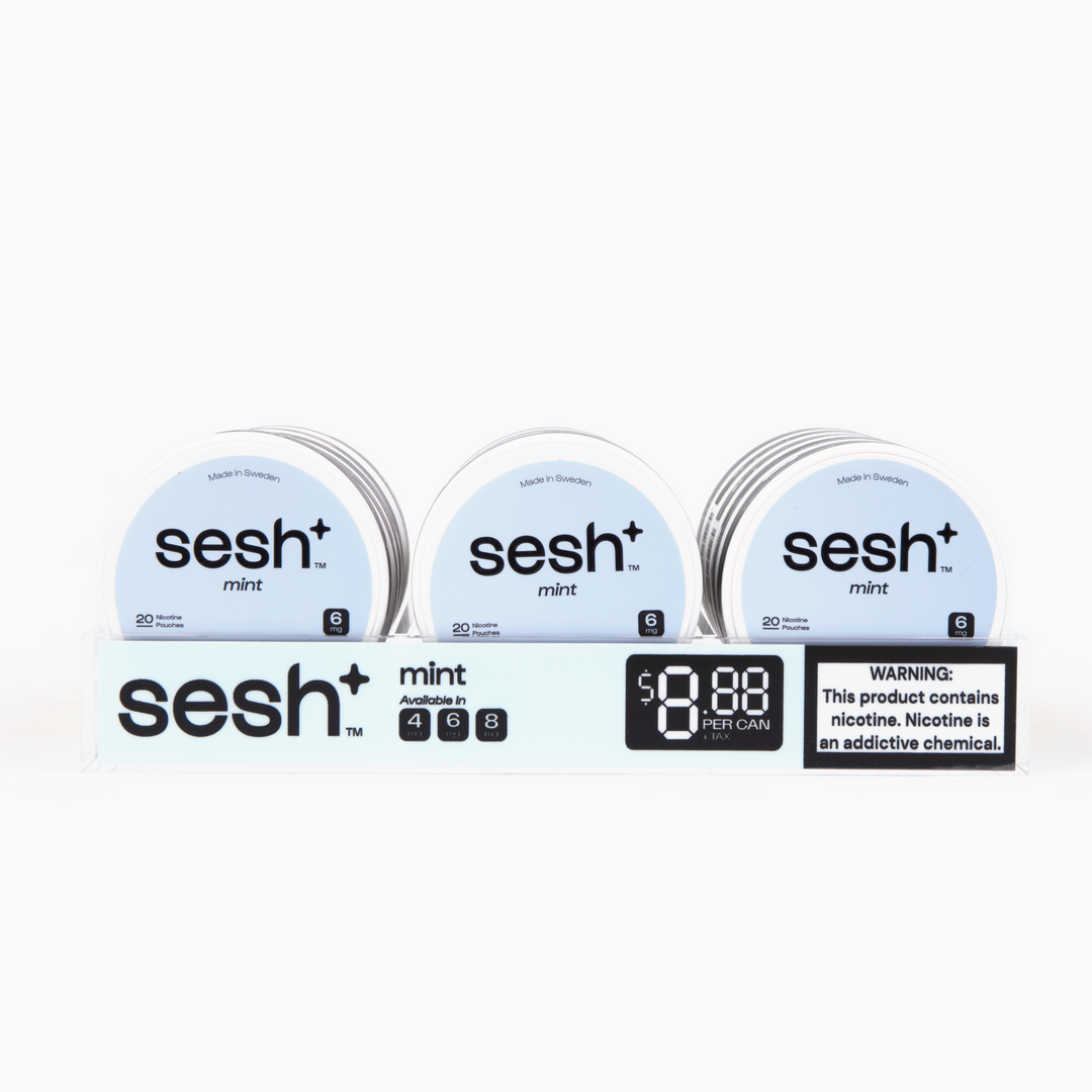 Sesh+ Nicotine Pouch - Pusher Tray Kit (3 Trays)